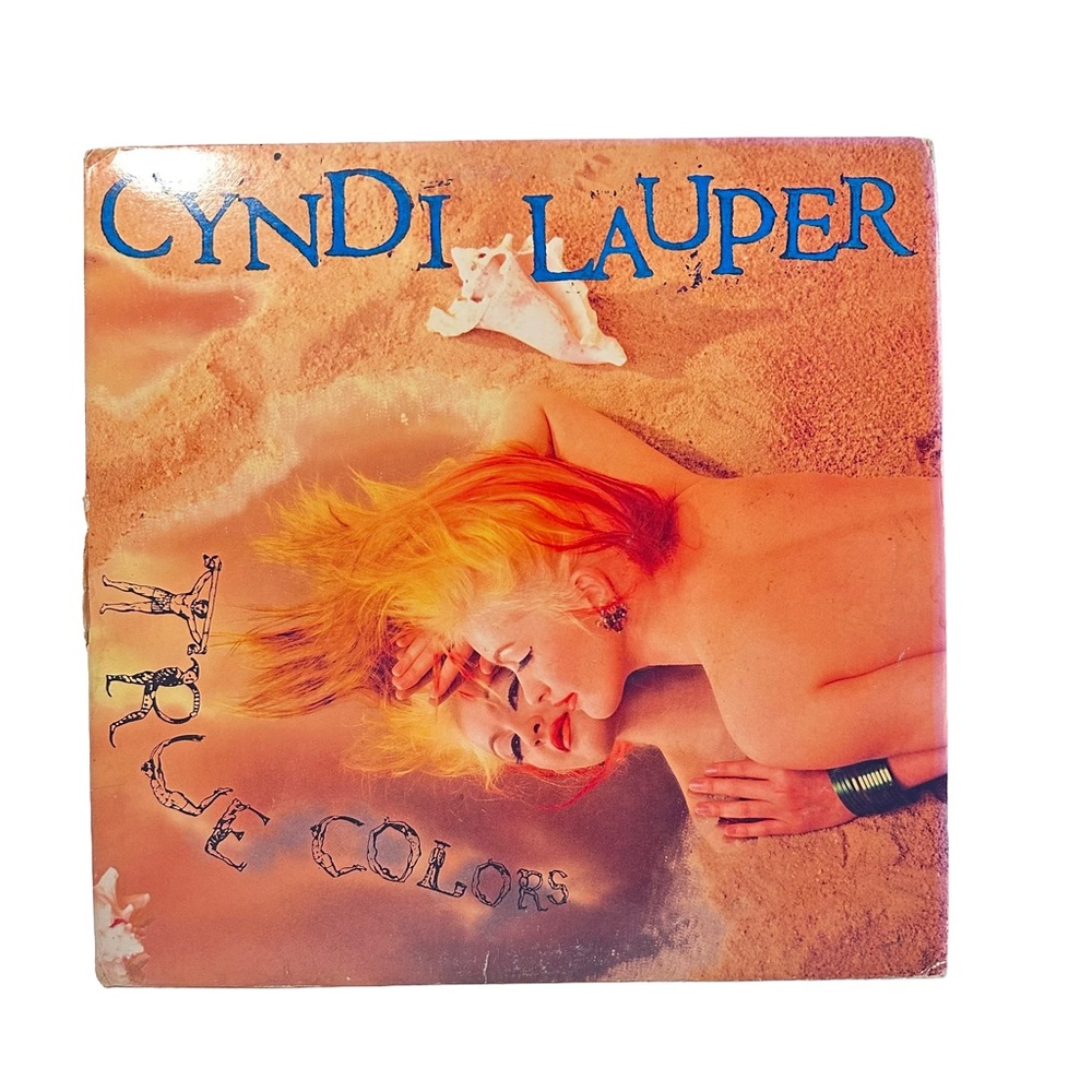 Cyndi Lauper True Colors Vinyl LP Record 1986 Portrait Records